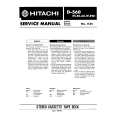 HITACHI D-560 Service Manual HITACHI D-560 Service Manual