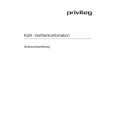 PRIVILEG 308.060 3/40059 Owners Manual PRIVILEG 308.060 3/40059 Owners Manual