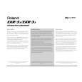 ROLAND EXR-3S Owners Manual ROLAND EXR-3S Owners Manual