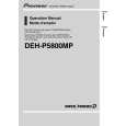 PIONEER DEH-P5800MP/XN/UC Owners Manual PIONEER DEH-P5800MP/XN/UC Owners Manual
