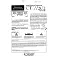 PIONEER CT-W202 Owners Manual PIONEER CT-W202 Owners Manual