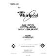 WHIRLPOOL RF398PXWN0 Parts Catalog WHIRLPOOL RF398PXWN0 Parts Catalog