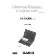 CASIO DX500BR Service Manual CASIO DX500BR Service Manual