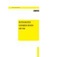 ZANUSSI CH250B Owners Manual ZANUSSI CH250B Owners Manual