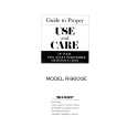 SHARP R-9600E Owners Manual SHARP R-9600E Owners Manual