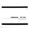YAMAHA YP-511 Owners Manual YAMAHA YP-511 Owners Manual
