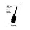 CASIO DG1 Owners Manual CASIO DG1 Owners Manual