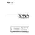 ROLAND S-770 V2 Owners Manual ROLAND S-770 V2 Owners Manual