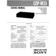 SONY CDP-M35 Service Manual SONY CDP-M35 Service Manual