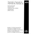 AEG THERMOFIXGL Owners Manual AEG THERMOFIXGL Owners Manual