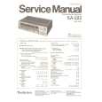 TECHNICS SA222 Service Manual TECHNICS SA222 Service Manual