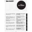 SHARP FZ40SEF Owners Manual SHARP FZ40SEF Owners Manual