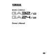 YAMAHA GA24/12 Owners Manual YAMAHA GA24/12 Owners Manual