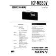 SONY ICF-M350V Service Manual SONY ICF-M350V Service Manual