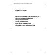 WHIRLPOOL S20E RAA32-A/G Installation Manual WHIRLPOOL S20E RAA32-A/G Installation Manual