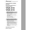 PIONEER VSX-515-S/KUCXJ Owners Manual PIONEER VSX-515-S/KUCXJ Owners Manual