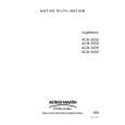 ARTHUR MARTIN ELECTROLUX ACN2658 Owners Manual ARTHUR MARTIN ELECTROLUX ACN2658 Owners Manual