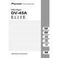 PIONEER DV-45A Owners Manual PIONEER DV-45A Owners Manual