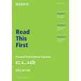SONY PEGN710CGMOVIEV12 Owners Manual SONY PEGN710CGMOVIEV12 Owners Manual
