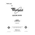 WHIRLPOOL LE7800XSW3 Parts Catalog WHIRLPOOL LE7800XSW3 Parts Catalog
