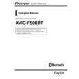 PIONEER AVIC-F500BT/XCN/RE Owners Manual PIONEER AVIC-F500BT/XCN/RE Owners Manual