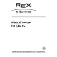 REX-ELECTROLUX PX345XV Owners Manual REX-ELECTROLUX PX345XV Owners Manual