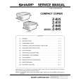 SHARP Z845 Service Manual SHARP Z845 Service Manual