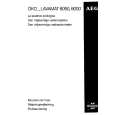 AEG LAV6050-WN Owners Manual AEG LAV6050-WN Owners Manual