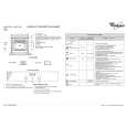 WHIRLPOOL AKZ418/IX Quick Start WHIRLPOOL AKZ418/IX Quick Start
