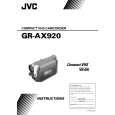 JVC GR-AX920U Owners Manual JVC GR-AX920U Owners Manual