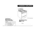 WHIRLPOOL SF330PEWW6 Installation Manual WHIRLPOOL SF330PEWW6 Installation Manual