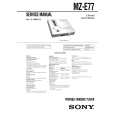 SONY MZE77 Service Manual SONY MZE77 Service Manual