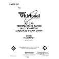 WHIRLPOOL SF3300EWW1 Parts Catalog WHIRLPOOL SF3300EWW1 Parts Catalog