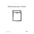 ELECTROLUX ESF6230W Owners Manual ELECTROLUX ESF6230W Owners Manual