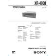 SONY XR4900 Service Manual SONY XR4900 Service Manual
