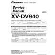 PIONEER XVDV940 Service Manual PIONEER XVDV940 Service Manual