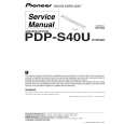 PIONEER PDP-S40U Service Manual PIONEER PDP-S40U Service Manual