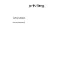 PRIVILEG 622.376-2 Owners Manual PRIVILEG 622.376-2 Owners Manual