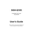 SAMSUNG SGH-Q105 Owners Manual SAMSUNG SGH-Q105 Owners Manual
