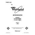 WHIRLPOOL ET16JKYWF00 Parts Catalog WHIRLPOOL ET16JKYWF00 Parts Catalog