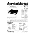 TECHNICS SLL3 Service Manual TECHNICS SLL3 Service Manual