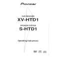 PIONEER HTD-1 Owners Manual PIONEER HTD-1 Owners Manual