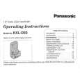 PANASONIC KXLD50 Owners Manual PANASONIC KXLD50 Owners Manual