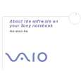 SONY PCG-SRX51P/B VAIO Software Manual SONY PCG-SRX51P/B VAIO Software Manual