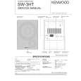 KENWOOD SW3HT Service Manual KENWOOD SW3HT Service Manual