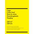 ZANUSSI ZHP613NX/A Owners Manual ZANUSSI ZHP613NX/A Owners Manual