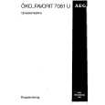 AEG FAV7081U-W Owners Manual AEG FAV7081U-W Owners Manual