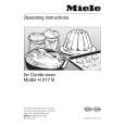 MIELE H217B Owners Manual MIELE H217B Owners Manual