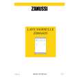 ZANUSSI ZDM6825S Owners Manual ZANUSSI ZDM6825S Owners Manual