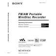 SONY MZNF810CK Owners Manual SONY MZNF810CK Owners Manual